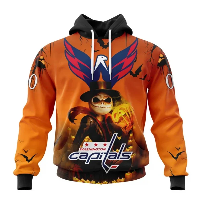 NHL Washington Capitals Special Halloween Concepts Graphic Hoodie