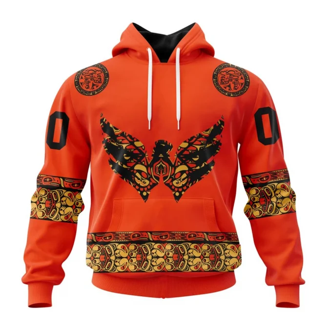 NHL Washington Capitals, Specialized National Day For Truth And Reconciliation Graphic Hoodie