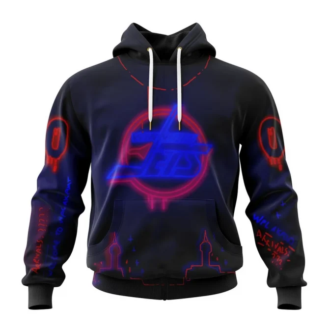 NHL Winnipeg Jets, Specialized Jersey For Halloween Night Graphic Hoodie
