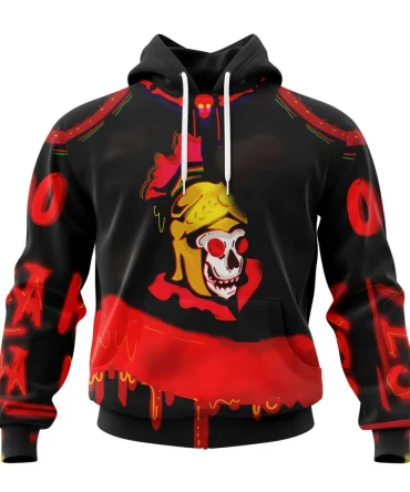 Ottawa Senators Specialized Jersey For Halloween Night Graphic Hoodie