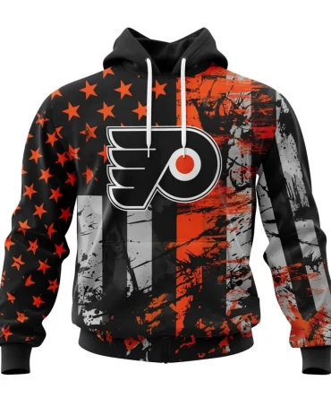 Philadelphia Flyers, Specialized Jersey For America Graphic Hoodie