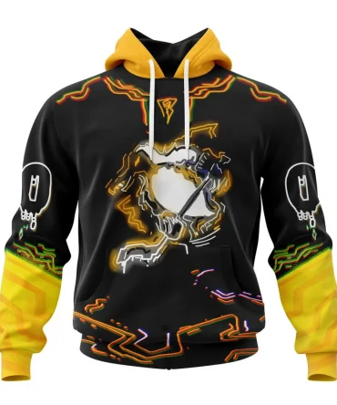 Pittsburgh Penguins, Specialized Jersey For Halloween Night Graphic Hoodie