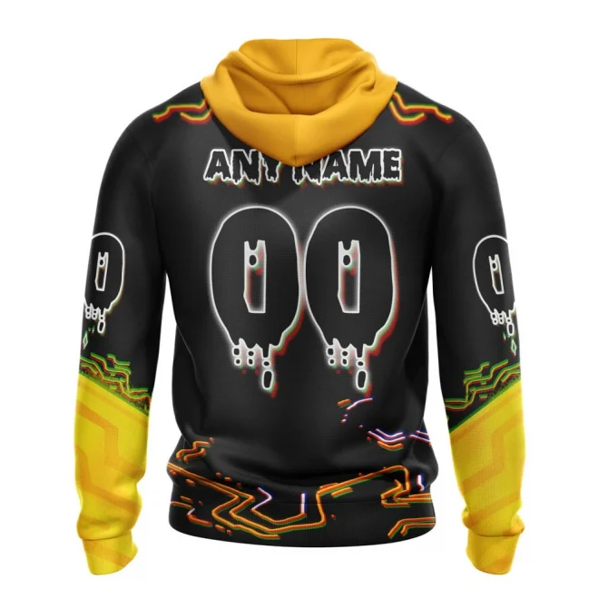 Pittsburgh Penguins, Specialized Jersey For Halloween Night Graphic Hoodie - Image 2