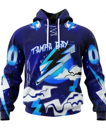 Tampa Bay Lightning, Specialized Jersey For Halloween Night Graphic Hoodie