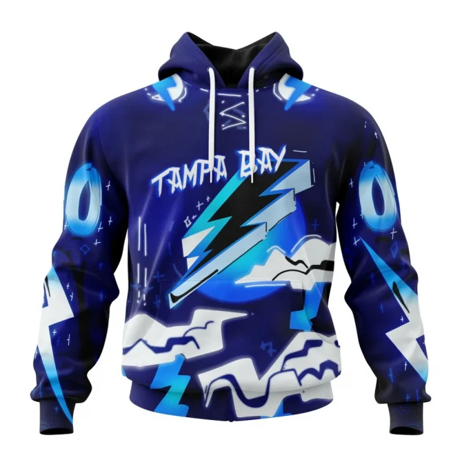 Tampa Bay Lightning, Specialized Jersey For Halloween Night Graphic Hoodie