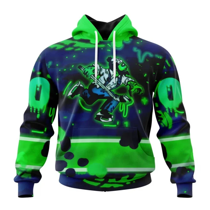 Vancouver Canucks Specialized Jersey For Halloween Night Graphic Hoodie