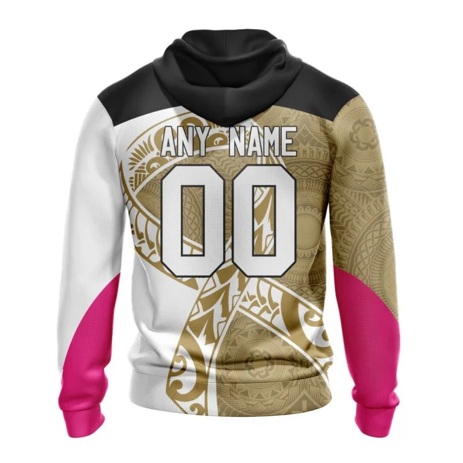 Vegas Golden Knights, Specialized Samoa Fights Cancer Jersey Graphic Hoodie - Image 2