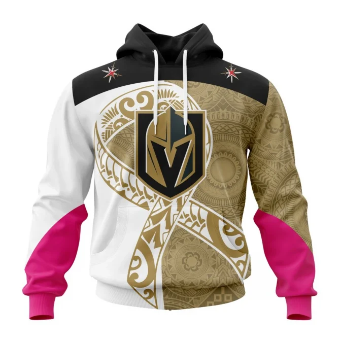Vegas Golden Knights, Specialized Samoa Fights Cancer Jersey Graphic Hoodie