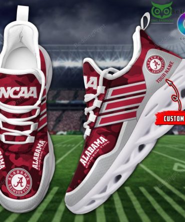 Alabama Crimson Tide Max Soul Shoes Sneakers For Men And Women