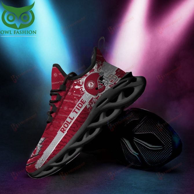 Alabama Crimson Tide Max Soul Shoes Sneakers For Men And Women - Image 5