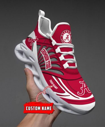 Alabama Crimson Tide Max Soul Shoes Sneakers For Men And Women