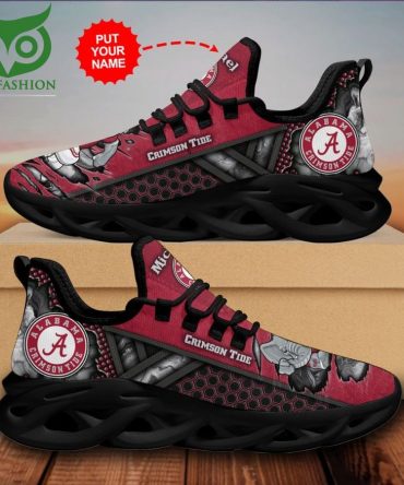 Alabama Crimson Tide Max Soul Shoes Sneakers For Men And Women