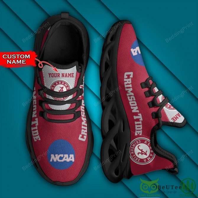 Alabama Crimson Tide Max Soul Shoes Sneakers For Men And Women