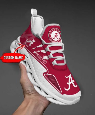 Alabama Crimson Tide Max Soul Shoes Sneakers For Men And Women