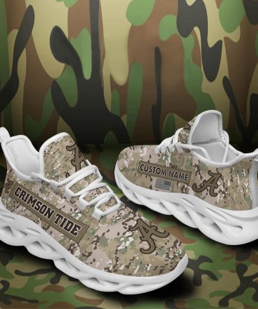 Alabama Crimson Tide Max Soul Shoes Sneakers For Men And Women