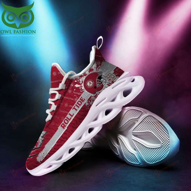 Alabama Crimson Tide Max Soul Shoes Sneakers For Men And Women - Image 3