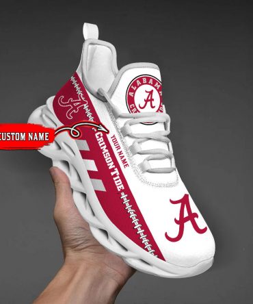 Alabama Crimson Tide Max Soul Shoes Sneakers For Men And Women