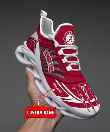 Alabama Crimson Tide Max Soul Shoes Sneakers For Men And Women