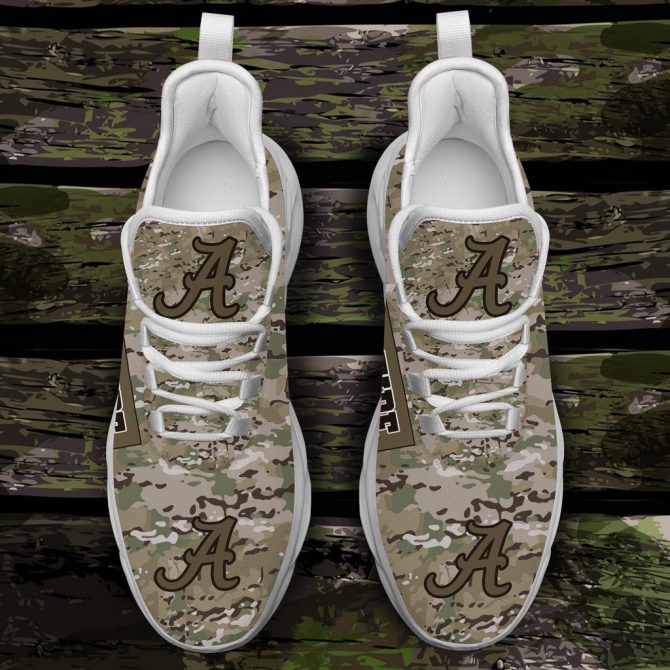 Alabama Crimson Tide Max Soul Shoes Sneakers For Men And Women - Image 3