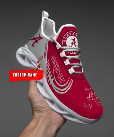 Alabama Crimson Tide Max Soul Shoes Sneakers For Men And Women
