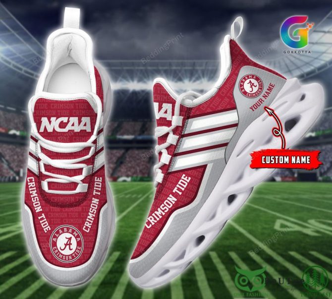 Alabama Crimson Tide Max Soul Shoes Sneakers For Men And Women