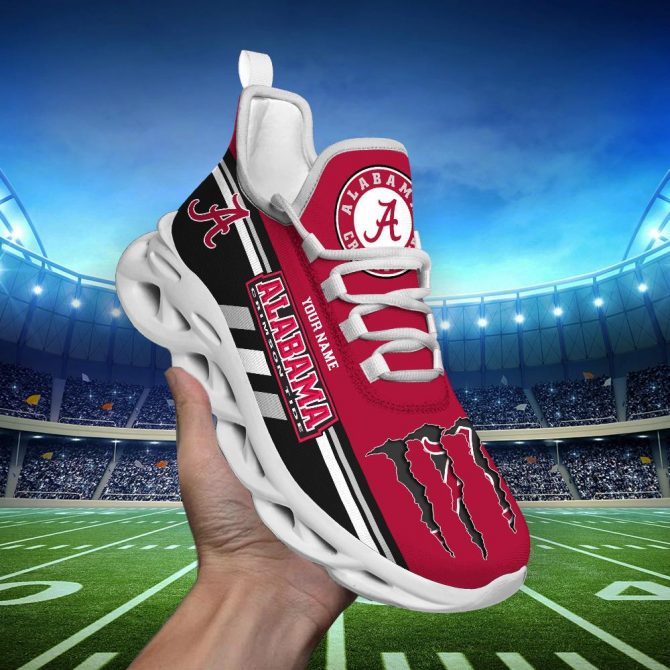 Alabama Crimson Tide Max Soul Shoes Sneakers For Men And Women
