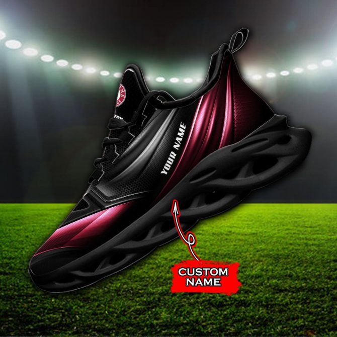 Alabama Crimson Tide NCAA Max Soul Shoes Sneakers For Men And Women - Image 2