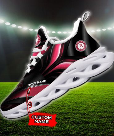 Alabama Crimson Tide NCAA Max Soul Shoes Sneakers For Men And Women