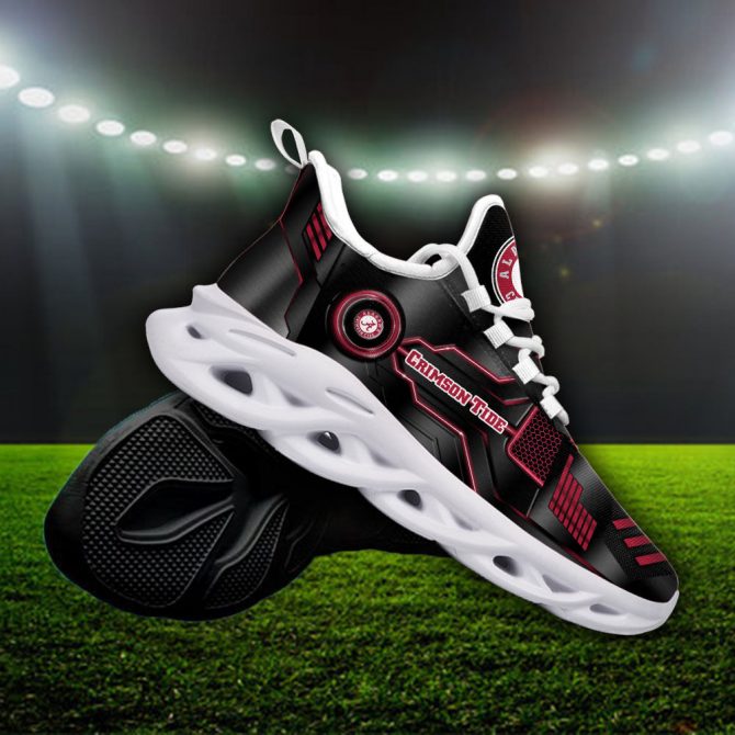 Alabama Crimson Tide NCAA Max Soul Shoes Sneakers For Men And Women - Image 3