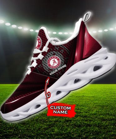 Alabama Crimson Tide NCAA Max Soul Shoes Sneakers For Men And Women