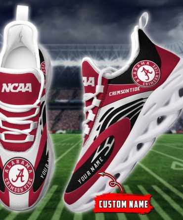 Alabama Crimson Tide NCAA Max Soul Shoes Sneakers For Men And Women