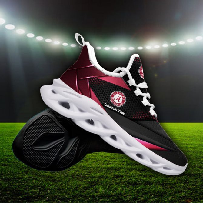 Alabama Crimson Tide NCAA Max Soul Shoes Sneakers For Men And Women - Image 3
