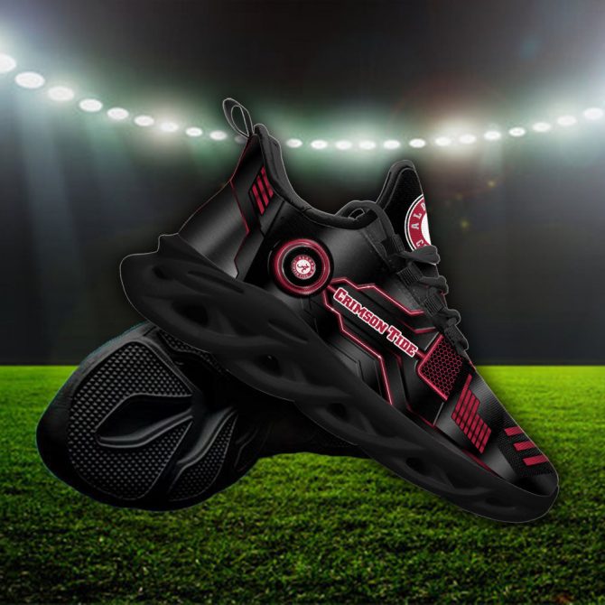 Alabama Crimson Tide NCAA Max Soul Shoes Sneakers For Men And Women - Image 4