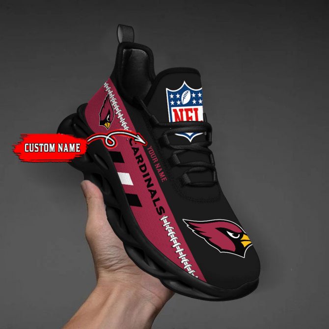 Arizona Cardinals Max Soul Shoes Sneakers For Men And Women - Image 5