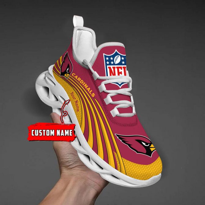 Arizona Cardinals Max Soul Shoes Sneakers For Men And Women - Image 2