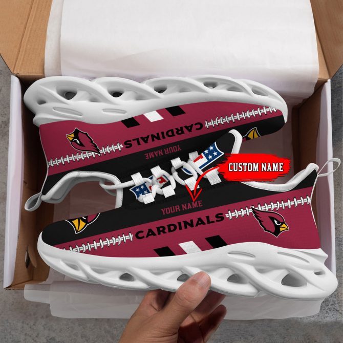 Arizona Cardinals Max Soul Shoes Sneakers For Men And Women - Image 2