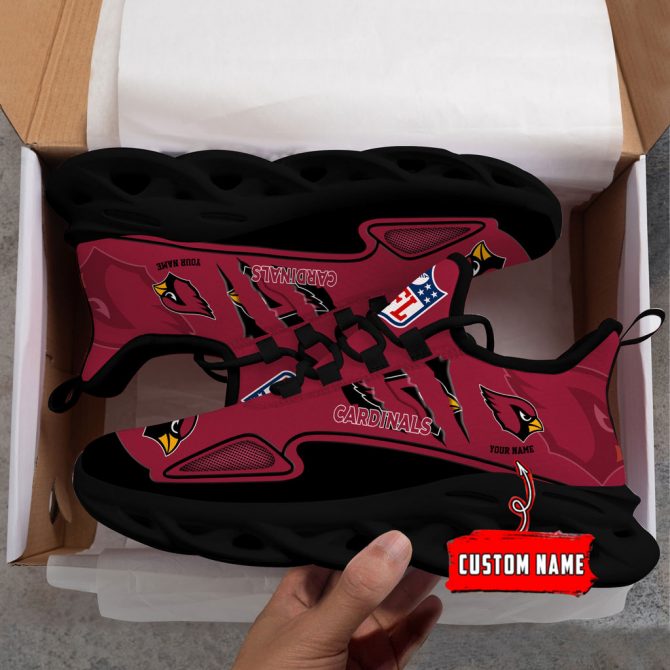 Arizona Cardinals Max Soul Shoes Sneakers For Men And Women - Image 5