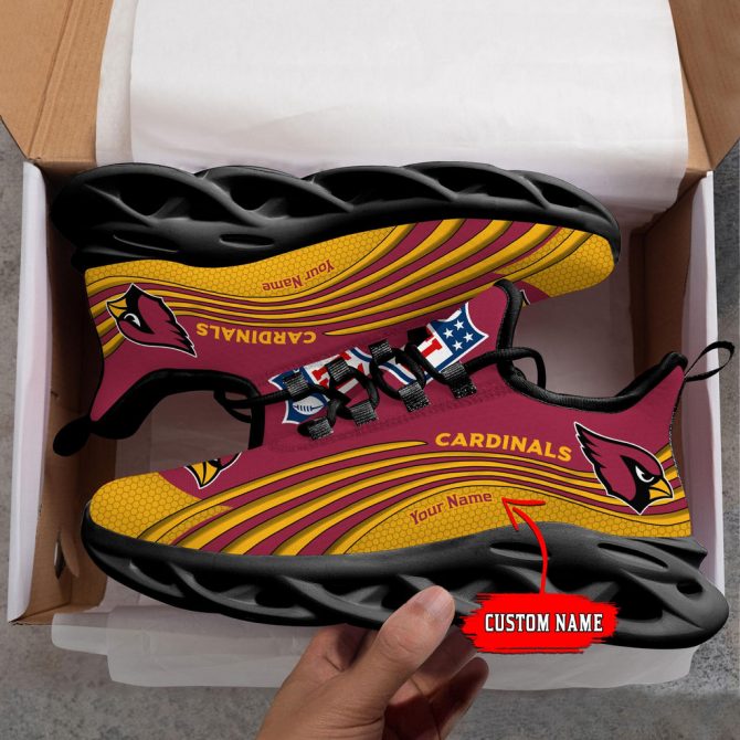 Arizona Cardinals Max Soul Shoes Sneakers For Men And Women - Image 3