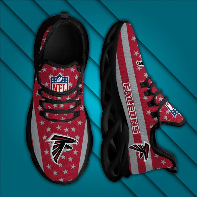 Atlanta Falcons NFL Max Soul Shoes Sneakers For Men And Women - Image 5