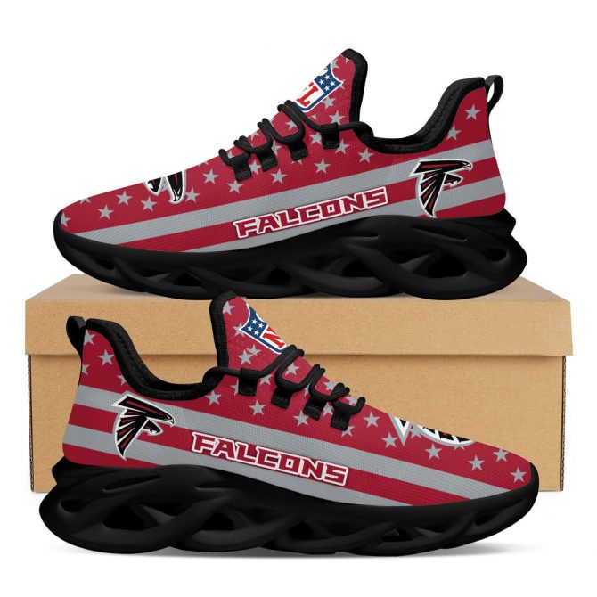 Atlanta Falcons NFL Max Soul Shoes Sneakers For Men And Women - Image 4