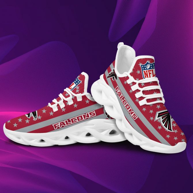 Atlanta Falcons NFL Max Soul Shoes Sneakers For Men And Women - Image 3