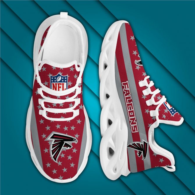Atlanta Falcons NFL Max Soul Shoes Sneakers For Men And Women - Image 2