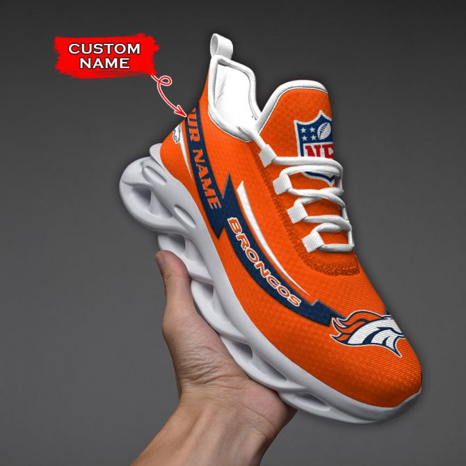 Denver Broncos NFL Max Soul Shoes Sneakers For Men And Women