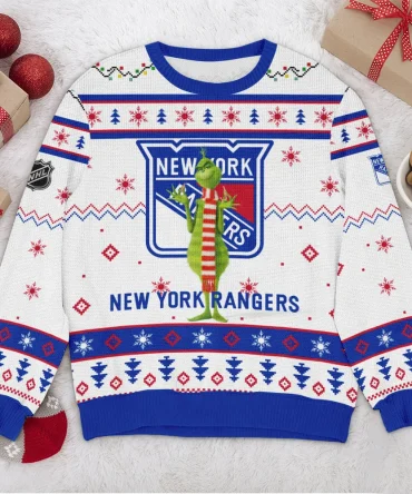 Special Release New York Rangers NHL Ugly Sweater All Over Prints Christmas Season HONHL170924SW13NYR