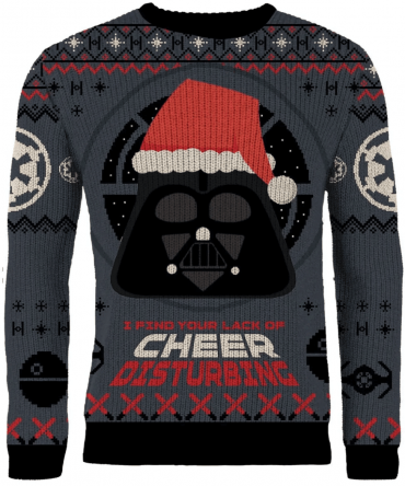 Star Wars I Find Your Lack Of Cheer Disturbing Christmas Ugly Sweater, Star Wars Christmas Gift, Star Wars Christmas Shirt