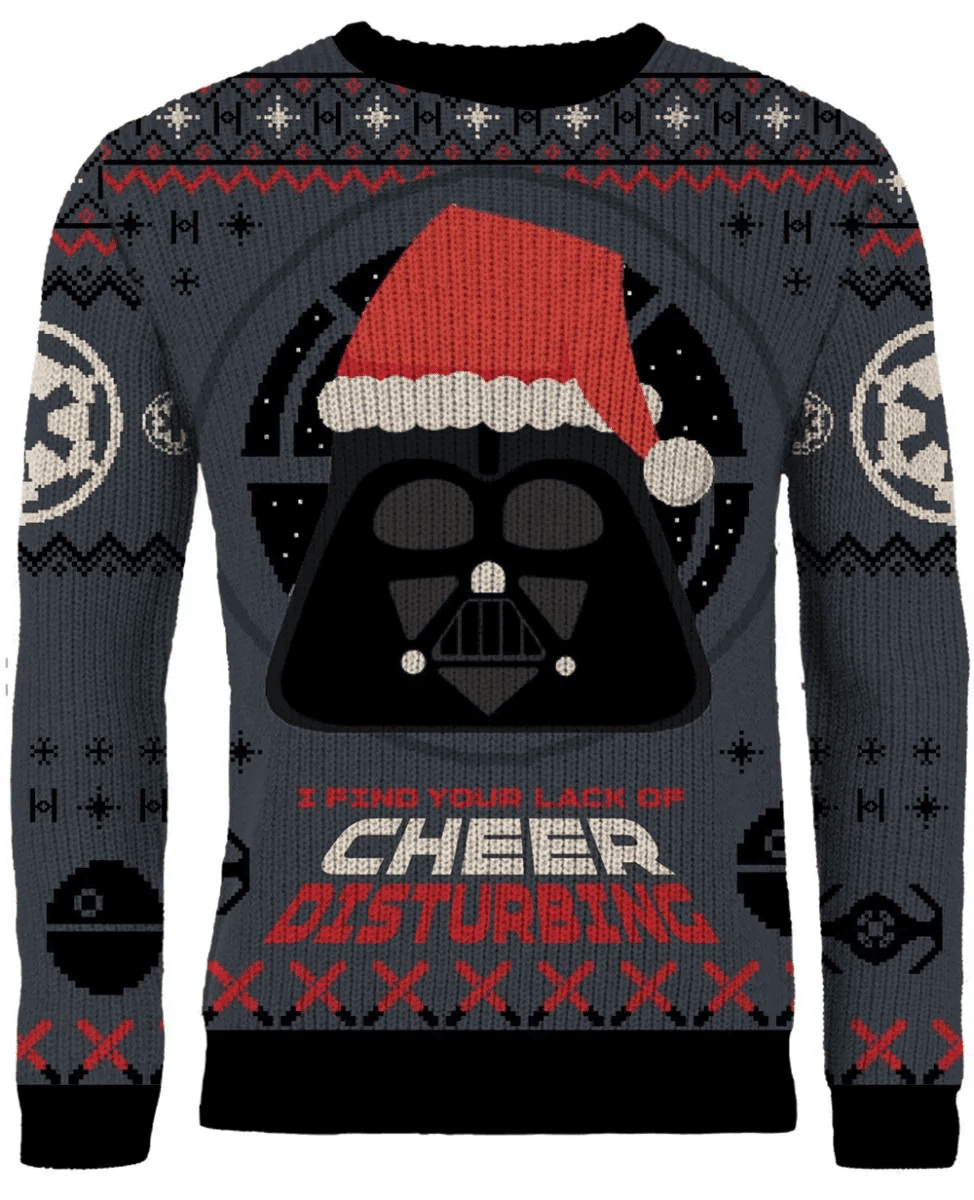 Star Wars I Find Your Lack Of Cheer Disturbing Christmas Ugly Sweater, Star Wars Christmas Gift, Star Wars Christmas Shirt