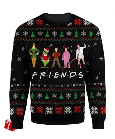 The Grinch And Friends Ugly Sweater, The Grinch And Friends Christmas Sweater, The Grinch Gift, The Grinch Shirt