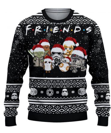 Star Wars Friends Ugly Sweater, Star Wars Friends Christmas Gift, Star Wars Friends Shirt