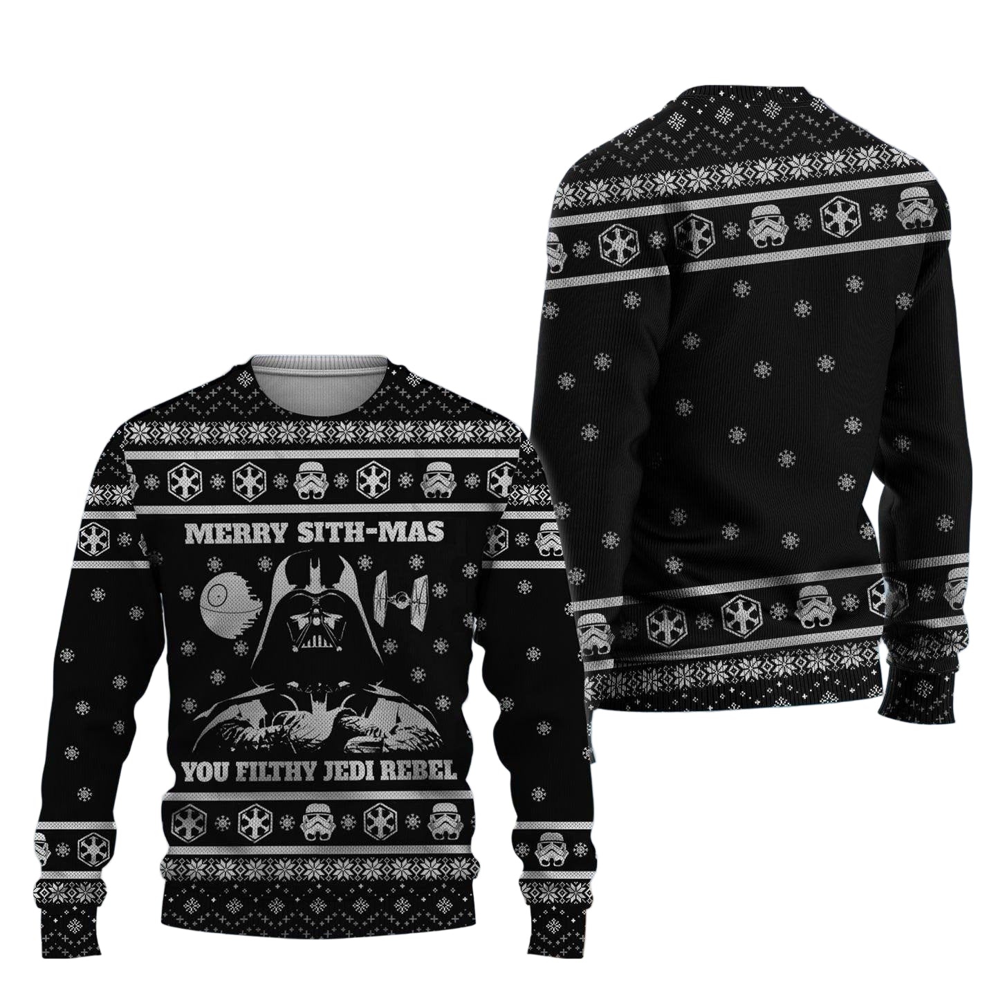 Star Wars Merry Sithmas You Filthy Jedi Rebel Ugly Sweater, Christmas Gift, Star Wars Merry Sithmas You Filthy Jedi Rebel Ugly Christmas Sweater