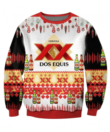 Xx Dos Equis Cerveza Beer Ugly Sweater Gifts, Xx Dos Equis Cerveza Beer Gift Fan Ugly Sweater